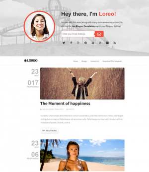 Loreo SEO Blogger Template [ blogspot themes ]