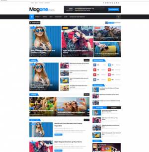 MagOne Responsive Blogger Template [ blogspot themes ]