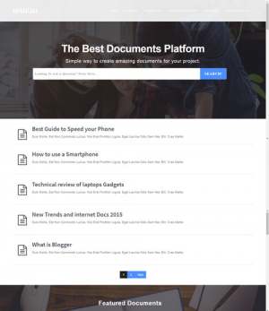 Manual Blogger Template [ blogspot themes ]