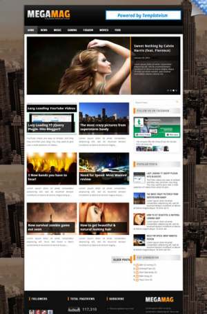 MegaMag Blogger Template [ blogspot themes ]