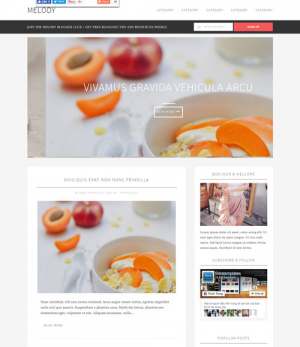 Melody Blogger Template [ blogspot themes ]