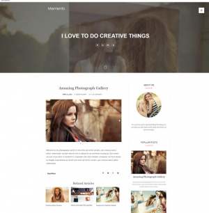 Memento Creative Blogger Template [ blogspot themes ]