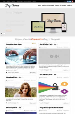 Mini T Blogger Template [ blogspot themes ]