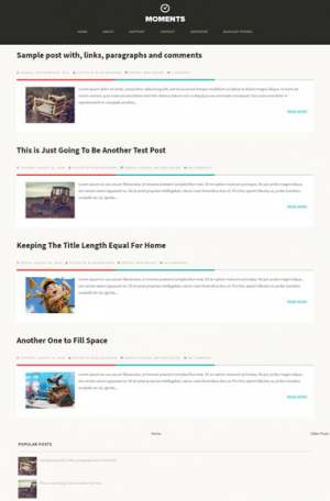 Moments Responsive Blogger Template [ blogspot themes ]