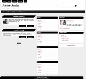 N2y Suka-Suka Blogger Template [ blogspot themes ]