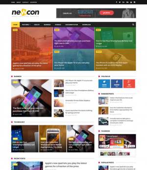 NewCon Blogger Template [ blogspot themes ]