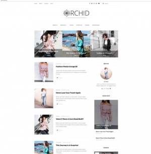 Orchid Fashion Blogger Template [ blogspot themes ]