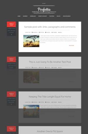 Perfetta Responsive Blogger Template [ blogspot themes ]