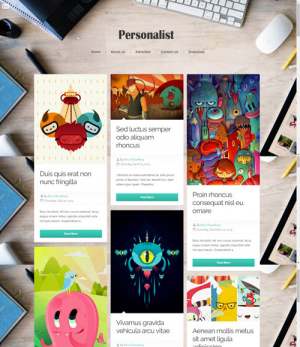 Personalist Responsive Blogger Template [ blogspot themes ]