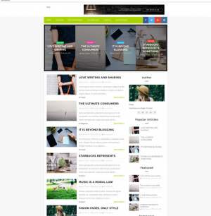 Pixel Blogger Template [ blogspot themes ]