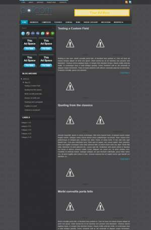 Policom Blogger Template [ blogspot themes ]