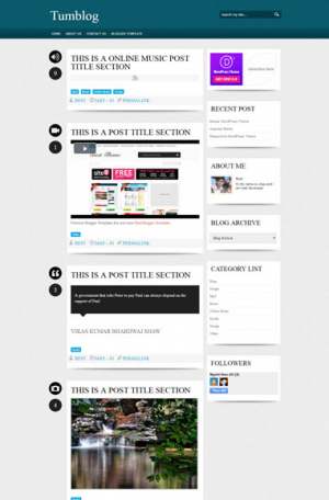 Quade Blogger Template [ blogspot themes ]