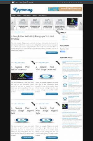 Repomag Blogger Template [ blogspot themes ]