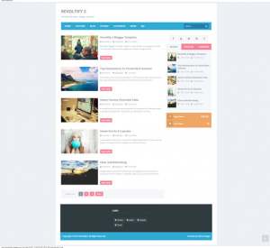 Revoltify Alternate 2 Blogger Template [ blogspot themes ]