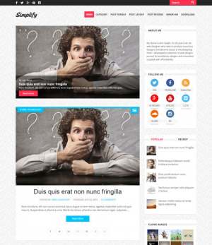 Simplify Blogger Template [ blogspot themes ]