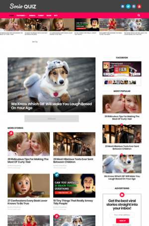 Socio Viral Buzz Blogger Template [ blogspot themes ]