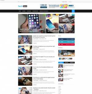 Tech News Blogger Template [ blogspot themes ]