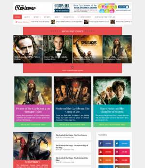 The Reviewer Blogger Template [ blogspot themes ]