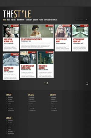 TheStyle Blogger Template [ blogspot themes ]