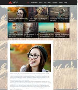 Throne Responsive Blogger Template [ blogspot themes ]