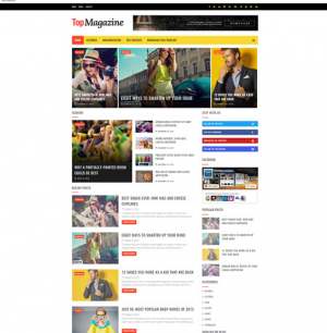 TopMagazine Blogger Template [ blogspot themes ]