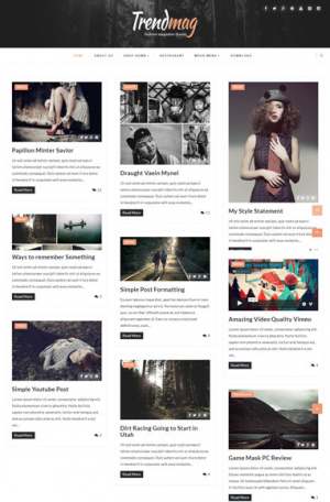 Trendmag Fullwidth Masonry Blogger Template [ blogspot themes ]