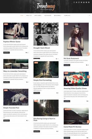 Trendmag Sidebar Blogger Template [ blogspot themes ]