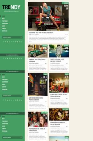 Trendy Red Responsive Blogger Template [ blogspot themes ]