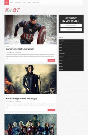 Vcol Blogger Template [ blogspot themes ]