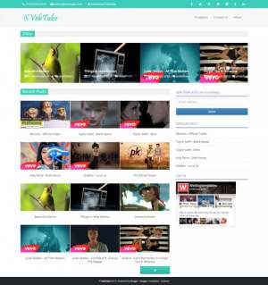 VebTube Blogger Template [ blogspot themes ]