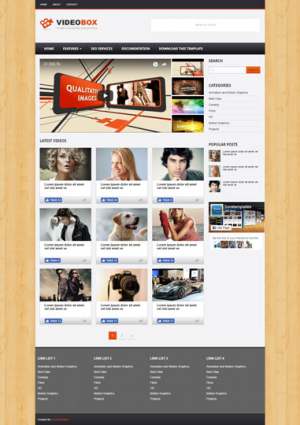 VideoBox Blogger Template [ blogspot themes ]