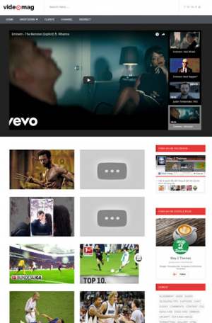 Videomag Responsive Blogger Template [ blogspot themes ]