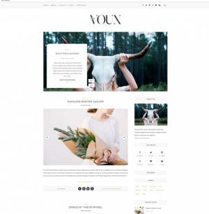 Voux Slider Blogger Template [ blogspot themes ]