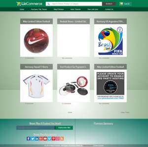 WeCommerce Responsive Blogger Template [ blogspot themes ]