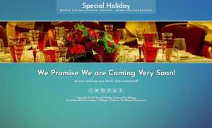 Special Holiday Responsive Blogger Template [ blogspot themes ]